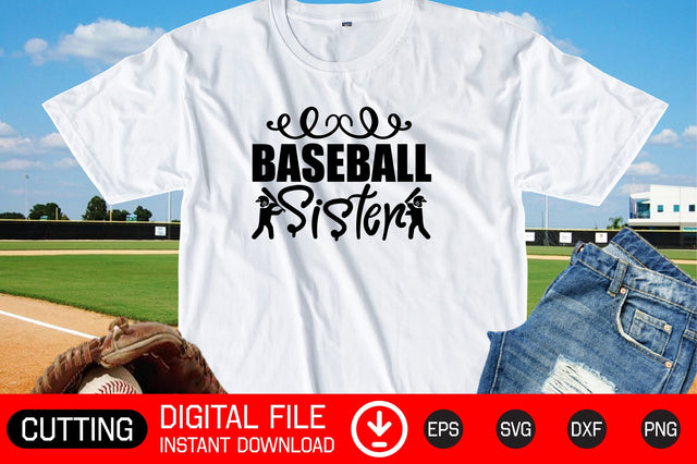 Baseball Sister SVG cut files SVG CraftlabSvg29 