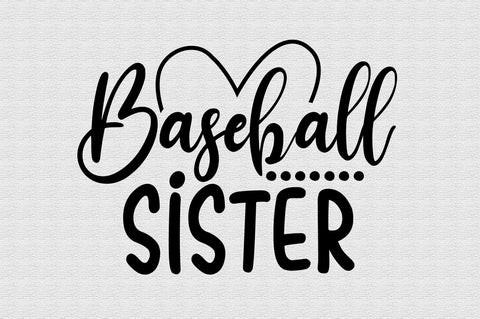 Baseball Sister svg SVG orpitasn 