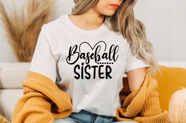 Baseball Sister svg SVG orpitasn 