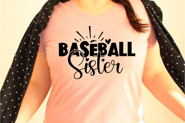 Baseball Sister svg SVG orpitasn 