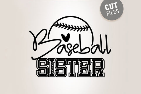 Baseball Sister SVG SVG VectorSVGdesign 