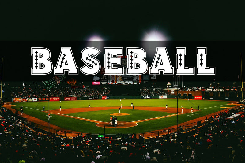 Baseball Slab Outline Font - So Fontsy