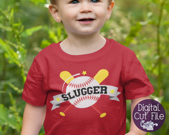 Baseball Slugger Svg SVG Crafty Mama Studios 