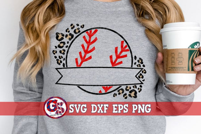 Baseball Softball Banner SVG DXF EPS PNG SVG Greedy Stitches 
