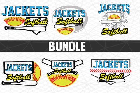 Baseball-Softball Jackets T shirt design Bundle SVG Johan Ru designs 