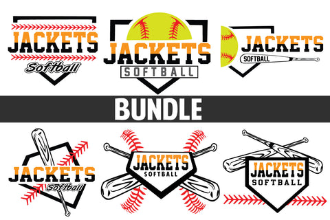 Baseball-Softball Jackets T shirt design Bundle SVG Johan Ru designs 