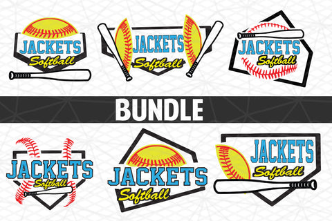 Baseball-Softball Jackets T shirt design Bundle SVG Johan Ru designs 