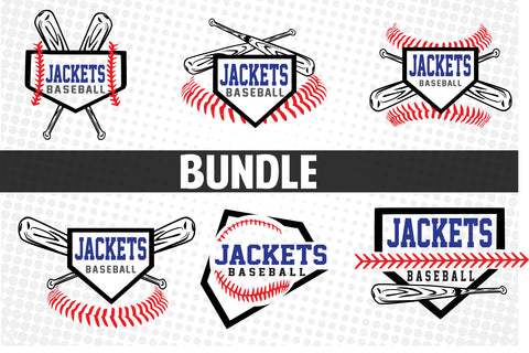 Baseball-Softball Jackets T shirt design Bundle SVG Johan Ru designs 
