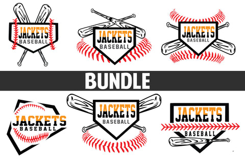 Baseball-Softball Jackets T shirt design Bundle SVG Johan Ru designs 