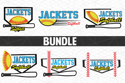 Baseball-Softball Jackets T shirt design Bundle SVG Johan Ru designs 