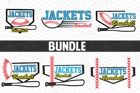 Baseball-Softball Jackets T shirt design Bundle SVG Johan Ru designs 