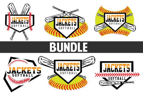 Baseball-Softball Jackets T shirt design Bundle SVG Johan Ru designs 