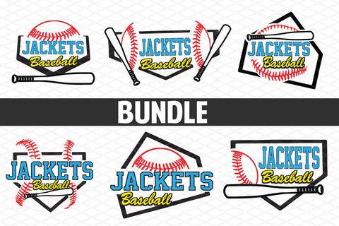 Baseball-Softball Jackets T shirt design Bundle SVG Johan Ru designs 