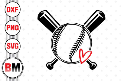 Baseball, Softball SVG, PNG, DXF Files SVG BMDesign 