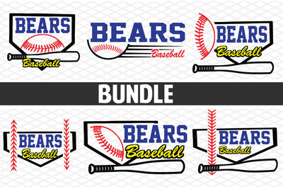 Baseball-Softball T shirt design Bundle SVG Johan Ru designs 