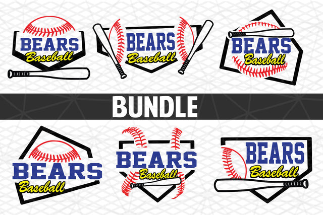 Baseball-Softball T shirt design Bundle SVG Johan Ru designs 