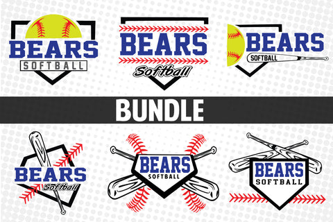 Baseball-Softball T shirt design Bundle SVG Johan Ru designs 