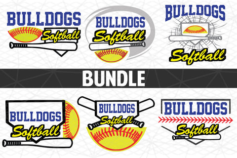 Baseball-Softball T shirt design Bundle SVG Johan Ru designs 