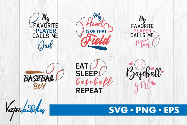 Baseball sport quote bundle svg SVG vectorbundles 