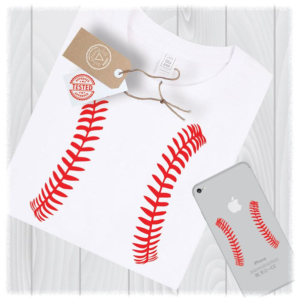 baseball stitches svg