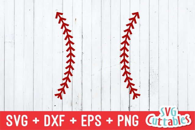 Baseball Stitches SVG Svg Cuttables 