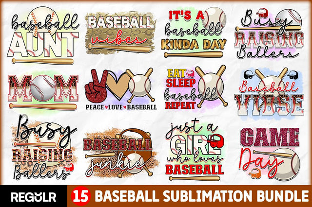 Baseball Sublimation Bundle Sublimation Regulrcrative 
