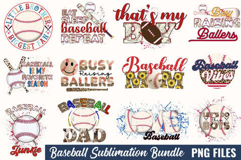 Baseball Sublimation Bundle Sublimation Rupkotha 