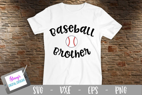 Baseball SVG - Baseball Brother SVG Stacy's Digital Designs 