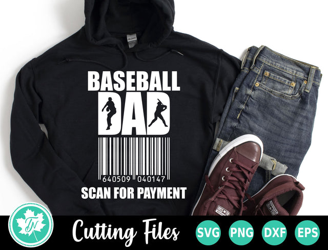 Baseball SVG | Baseball Dad Scan for Payment SVG TrueNorthImagesCA 