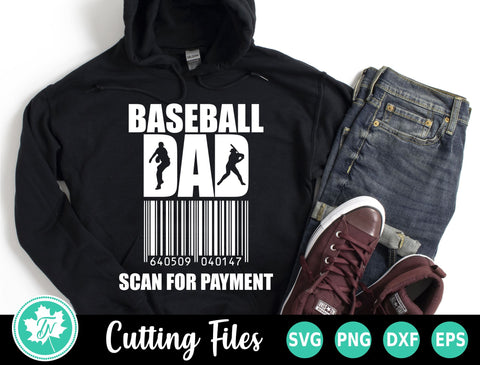Baseball SVG | Baseball Dad Scan for Payment SVG TrueNorthImagesCA 