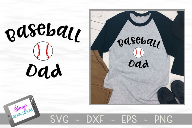 Baseball SVG - Baseball Dad SVG Stacy's Digital Designs 