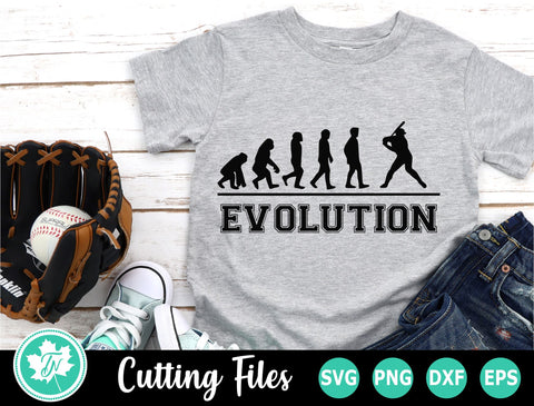 Baseball SVG | Baseball Evolution SVG TrueNorthImagesCA 