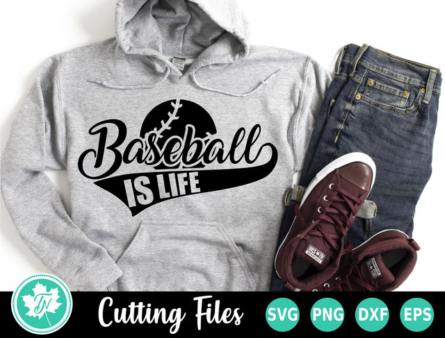 Baseball SVG | Baseball is Life SVG TrueNorthImagesCA 