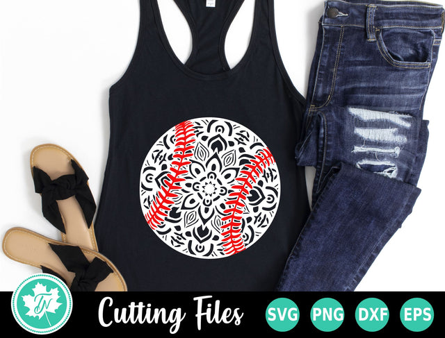 Baseball SVG | Baseball Mandala SVG TrueNorthImagesCA 