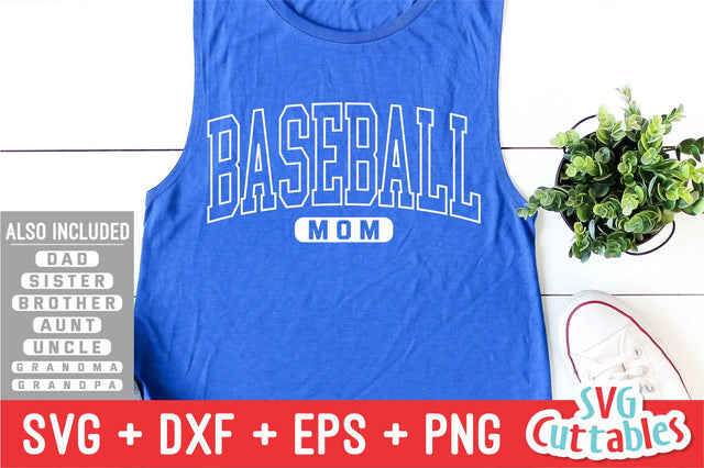 Baseball svg - Baseball Mom svg - eps - dxf - png - Baseball Family Cut File - Silhouette - Cricut - Digital Download SVG Svg Cuttables 