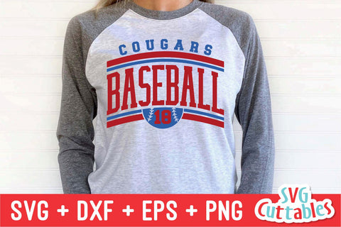 Baseball svg - Baseball Template 0041- svg - eps - dxf - png - Silhouette - Cricut Cut File - Baseball Team - Digital File SVG Svg Cuttables 