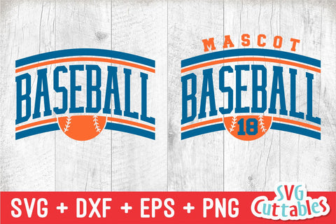 Baseball svg - Baseball Template 0041- svg - eps - dxf - png - Silhouette - Cricut Cut File - Baseball Team - Digital File SVG Svg Cuttables 
