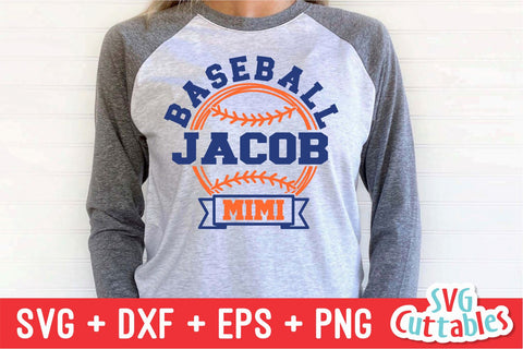 Baseball svg - Baseball Template 0042- svg - eps - dxf - png - Silhouette - Cricut Cut File - Baseball Team - Digital File SVG Svg Cuttables 