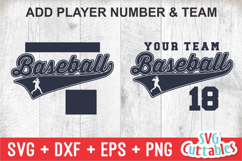Baseball svg - Baseball Template 0043- svg - eps - dxf - png - Silhouette - Cricut Cut File - Baseball Team - Digital File SVG Svg Cuttables 