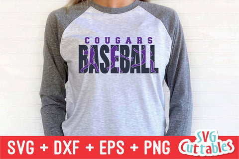 Baseball svg - Baseball Template 0044- svg - eps - dxf - png - Silhouette - Cricut Cut File - Baseball Team - Digital File SVG Svg Cuttables 