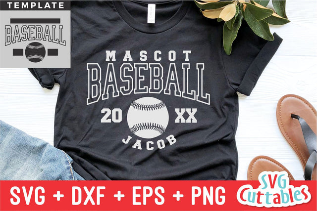 Baseball SVG | Baseball Template 0047 SVG Svg Cuttables 