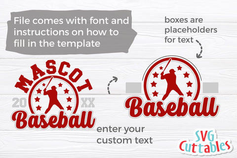 Baseball SVG | Baseball Template 0050 SVG Svg Cuttables 