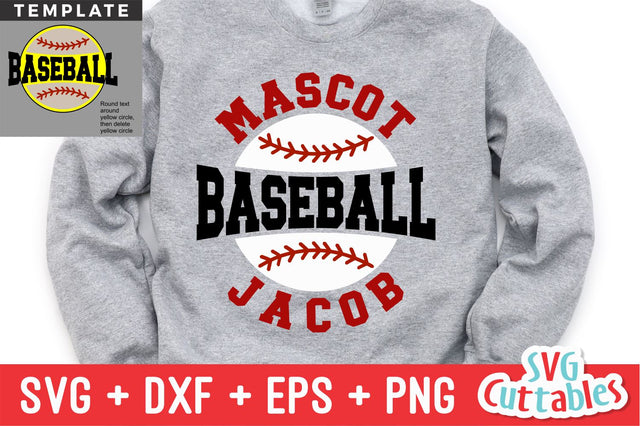 Baseball SVG | Baseball Template 0051 SVG Svg Cuttables 