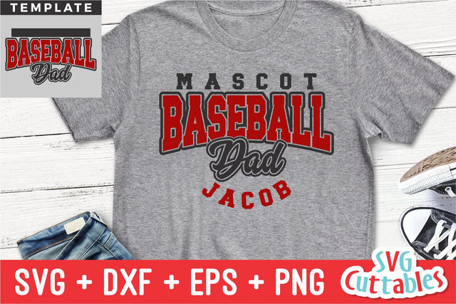 Baseball svg - Baseball Template 0055- svg - eps - dxf - png - Silhouette - Cricut Cut File - Baseball Team - Digital File SVG Svg Cuttables 