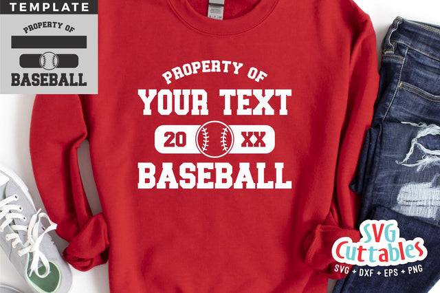 Baseball svg - Baseball Template 0056- svg - eps - dxf - png - Silhouette - Cricut Cut File - Baseball Team - Digital File SVG Svg Cuttables 