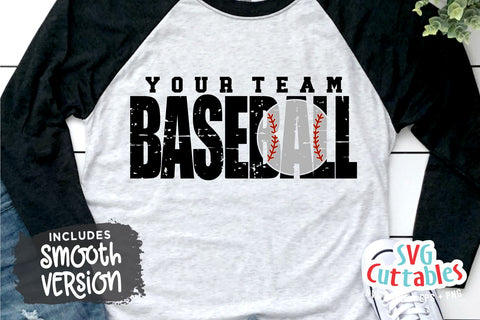 Baseball svg - Baseball Template 0064 - svg - eps - dxf - png - Silhouette - Cricut Cut File - Baseball Team - Digital File SVG Svg Cuttables 