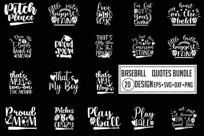 Baseball SVG bundle 20 design SVG Nurstore 