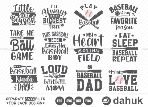 Hooray Sports SVG, Football Cut File, Funny Baseball Saying, Mom