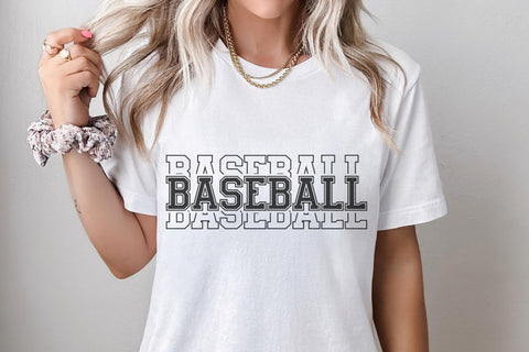 Baseball SVG Bundle, Baseball Mom SVG for Baseball Shirt, Baseball Player SVG, Baseball Bat SVG SVG Designing Digitals 