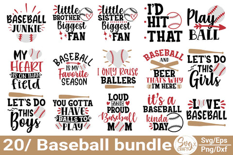 Baseball SVG Bundle, Baseball Shirt, SVG Designs